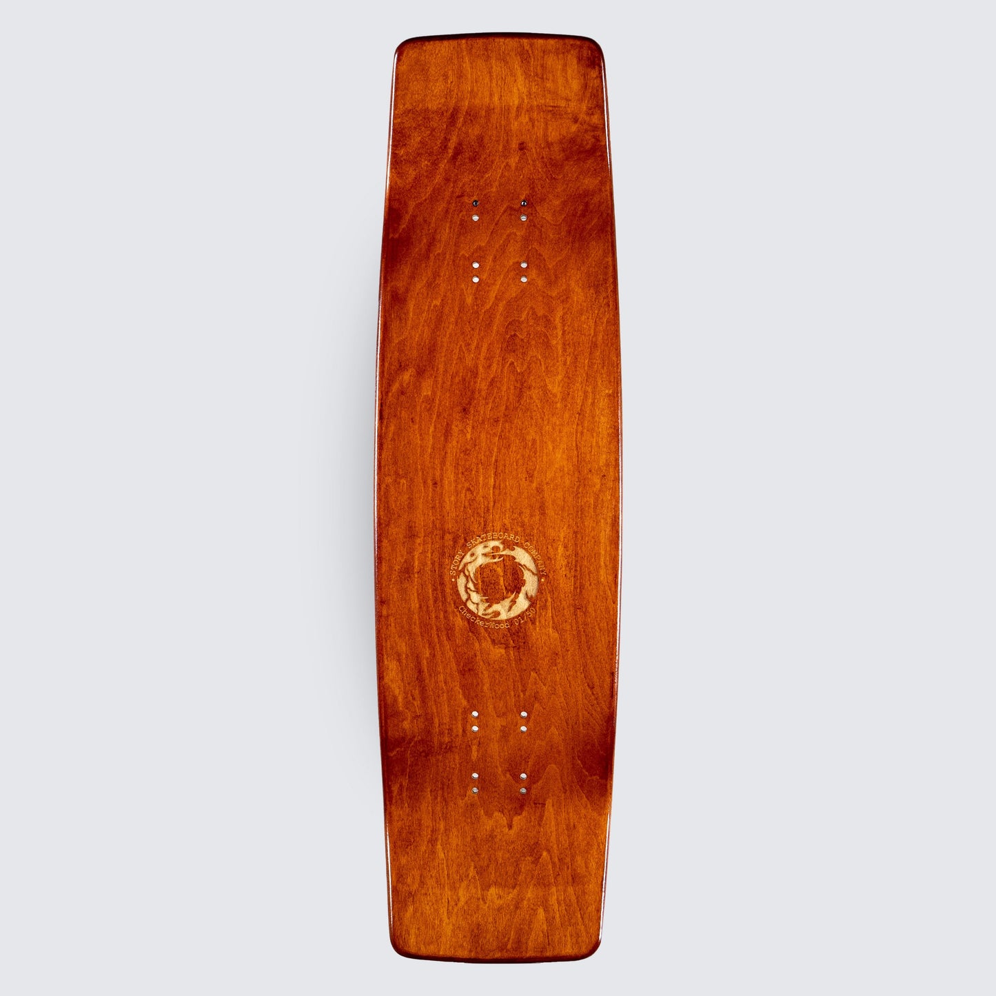 Checkerwood Logo Skateboard Deck