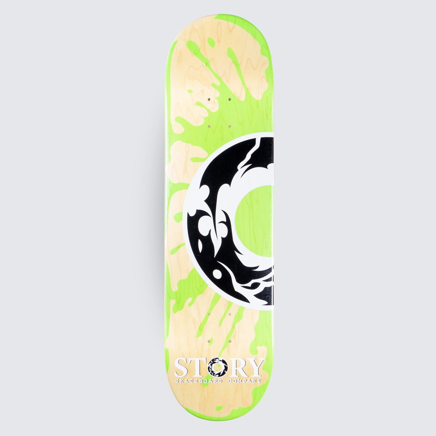 Green Slime Logo Skateboard Deck