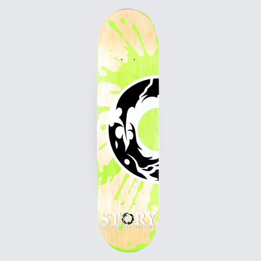 Green Slime Logo Skateboard Deck