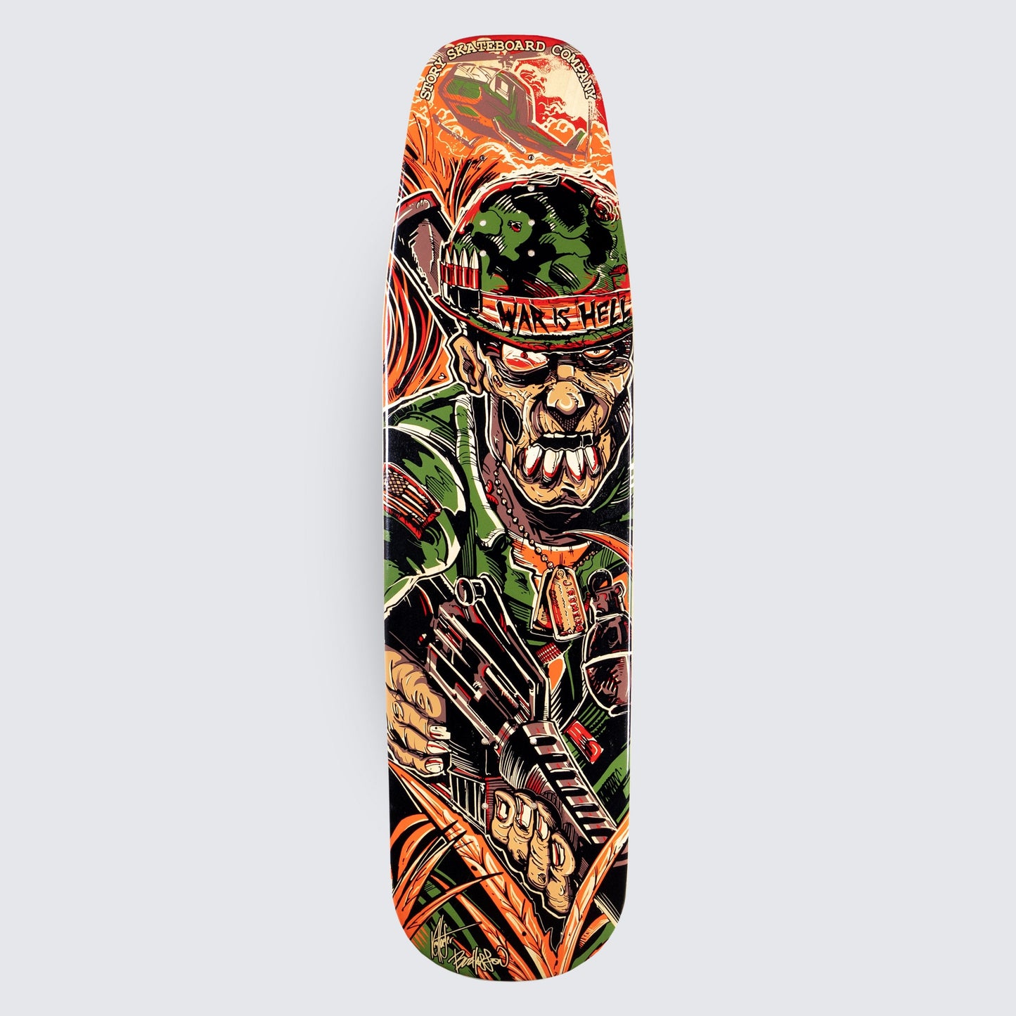 VietZom Monsters at Work Skateboard Deck